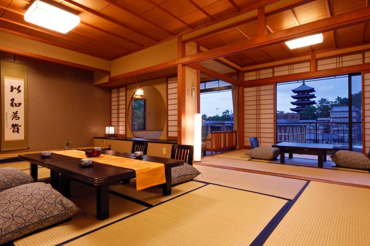 Ryokan Asukasou At The Entrancne Of Nara Park Hotel Exterior photo